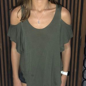 Off the shoulder tank top